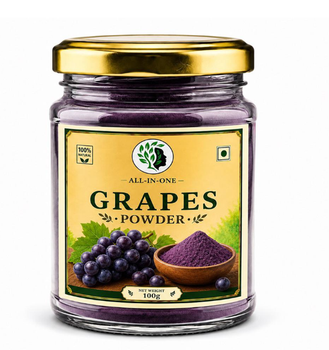Premium Grape Powder | Natural Fruit Powder for Beverages, Bakery & Food Manufacturing - ALL-IN-ONE - India